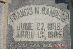 Gen Francis Marion Bamberg 