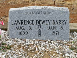 Lawrence Dewey “Dude” Barry 