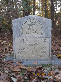 Queen E <I>Tucker</I> Evans 