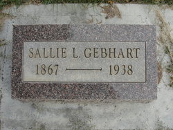 Sallie Lee <I>Hatten</I> Gebhart 