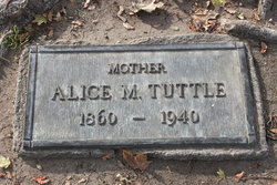 Alice Maria <I>Pitts</I> Tuttle 