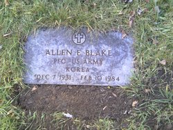 PFC Allen E Blake 