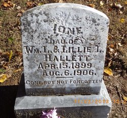 Matilda Ione Hallett 