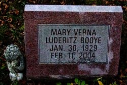 Mary Verna <I>Luderitz</I> Booye 