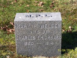 Mary P. <I>Weller</I> Lombard 