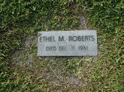 Ethel M Roberts 
