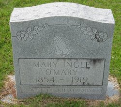 Mary Florence <I>Ingle</I> O'Mary 