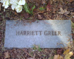Harriett <I>Hammonds</I> Greer 