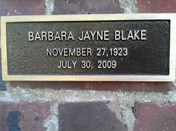 Barbara Lavinia <I>Jayne</I> Blake 