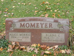 Alice L <I>Morris</I> Momeyer 