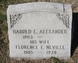 Florence E. <I>Neville</I> Alexander 
