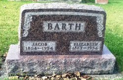 Elizabeth R “Lizzie” <I>Grau</I> Barth 