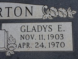 Gladys Elizabeth <I>Tompkins</I> Pinkerton 