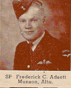 Sergeant Frederick Charles “Fred” Adsett 