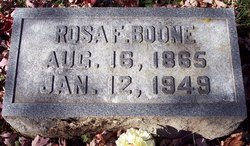 Rosa Franklin <I>Ware</I> Boone 