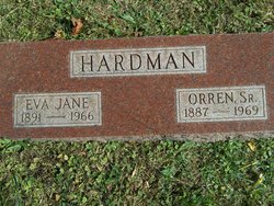 Eva Jane <I>Copeland</I> Hardman 