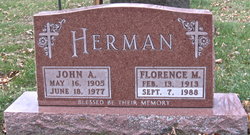 Florence MaDora <I>Stevens</I> Herman 