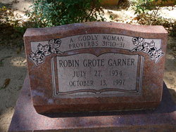 Robin <I>Grote</I> Garner 