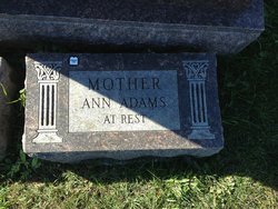 Ann <I>Gross</I> Adams 