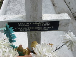 Agatha <I>Penisson</I> Adams 