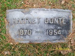 Harriet Anna <I>Atkinson</I> Bonte 