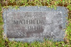 Mathilda J “Tillie” Johnson 
