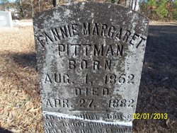 Fannie Margaret Pittman 