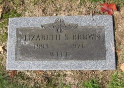 Elizabeth Sadie <I>Kantz</I> Brown 