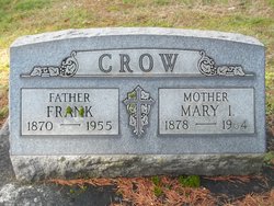 Mary I <I>Mathews</I> Crow 