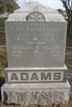 Capt Adam Adams 