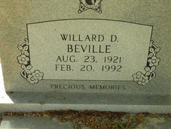 Willard Donald Beville 