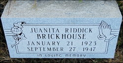 Juanita <I>Riddick</I> Brickhouse 