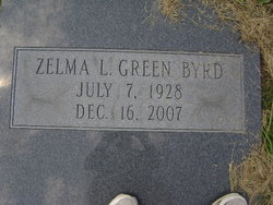 Zelma L. <I>Green</I> Byrd 