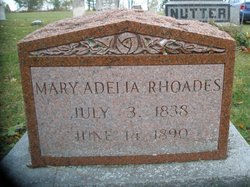 Mary Adelia <I>Young</I> Rhoades 