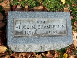Alice Marie <I>Anderson</I> Chamberlin 