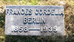 Frances Cordelia <I>Jarvis</I> Berlin 