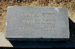 Clara Beattie <I>Witt</I> Anderson 