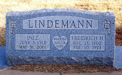 Freidrich Heinrich “Fred” Lindemann 