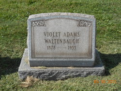 Violet <I>Adams</I> Waltenbaugh 