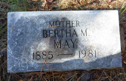 Bertha <I>Mosby</I> May 