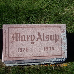 Mary E. <I>Test</I> Alsup 