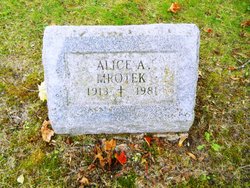Alice A. <I>Sachse</I> Mrotek 