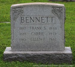 Ellen F. <I>Burns</I> Bennett 