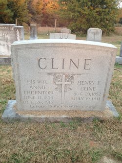 Annie <I>Thornton</I> Cline 