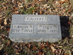 Lucy <I>Burton</I> Calvert 