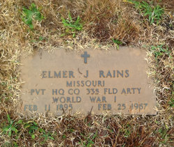 Elmer Joseph Rains 