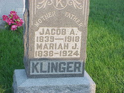 Mariah Jane <I>Holden</I> Klinger 