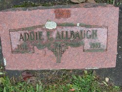 Addie E <I>Smith</I> Allbaugh 