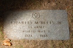 Charles M Betts Jr.