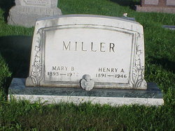Mary B <I>Wisher</I> Miller 
